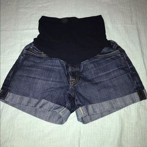 7 for all mankind maternity shorts